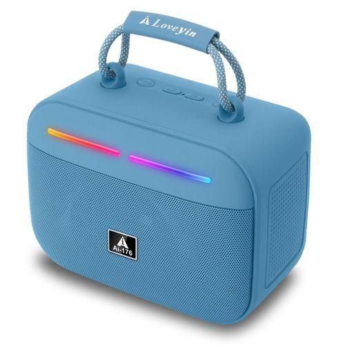 Loveyin AI-176 10W Portable Wireless Bluetooth Speaker with TWS, FM Radio, RGB LED & USB/TF Card Support 2